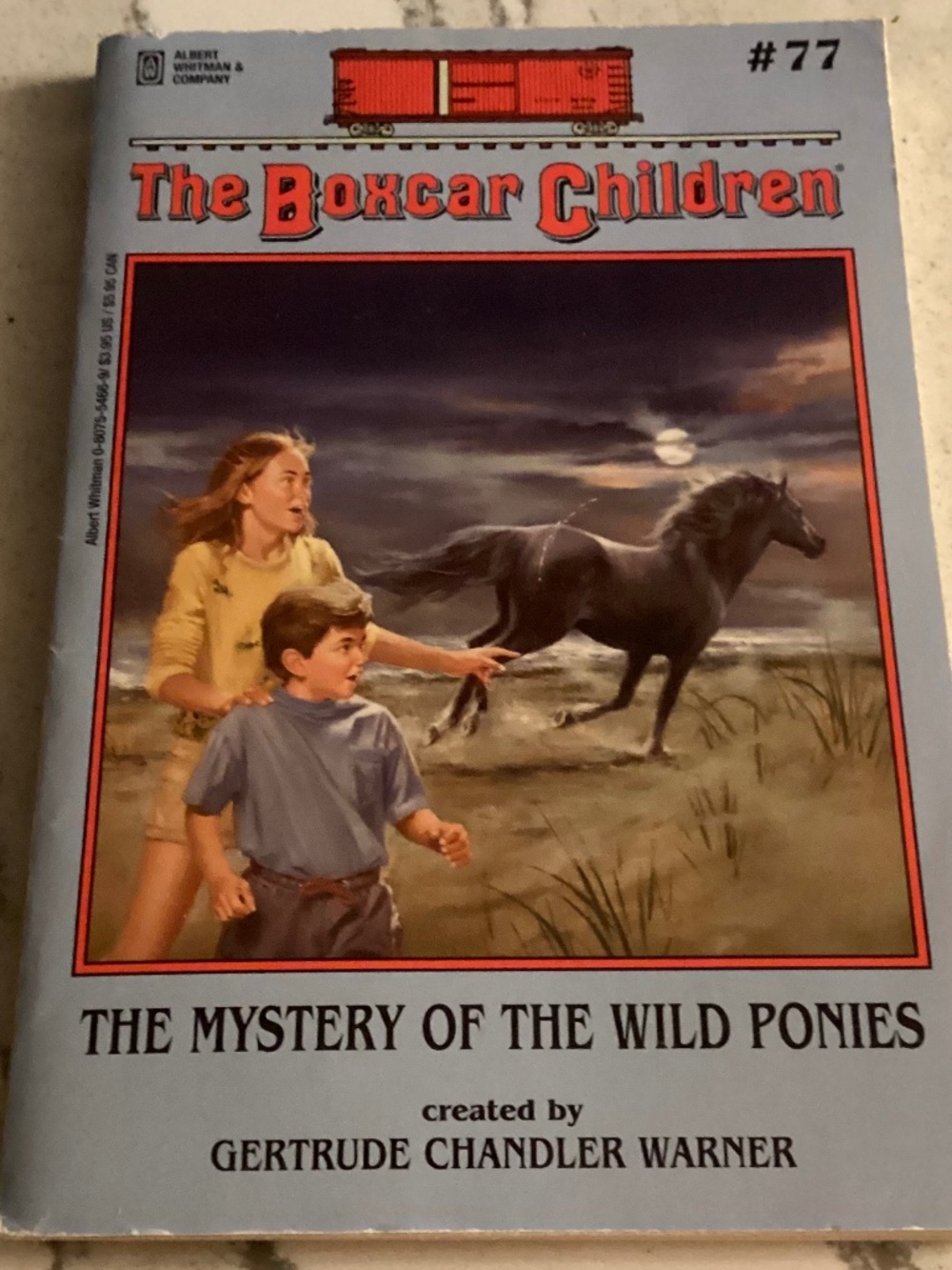 Boxcar Children Wild Pony Mystery #77 Paperback Book by Gertrude Chandler Warn